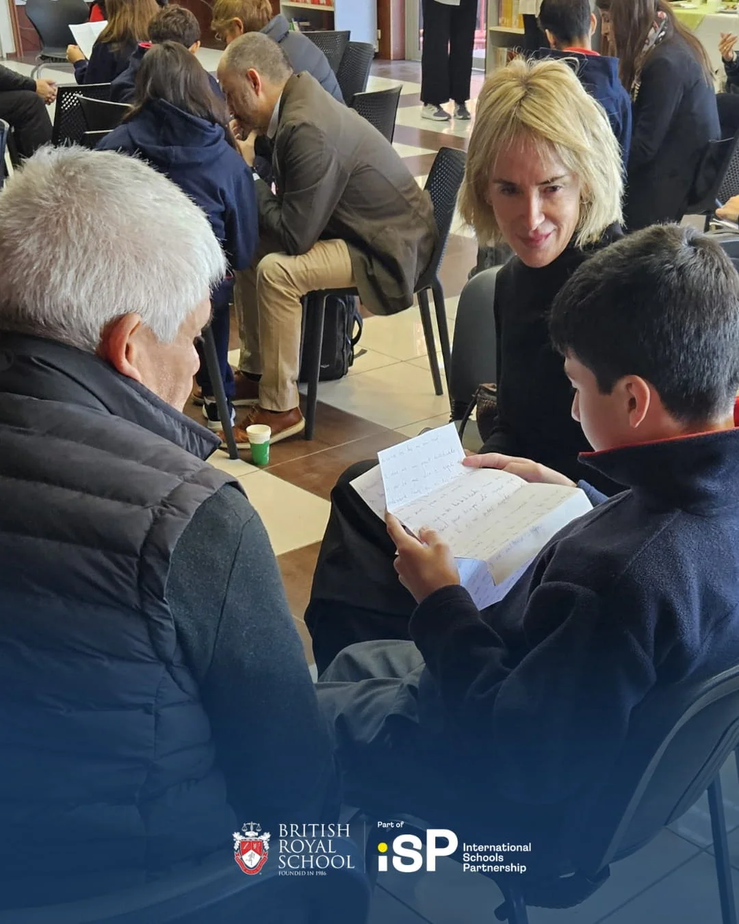A message for life: 7th grade lived an emotional day with their families
